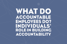 What Do Accountable Employees Do?